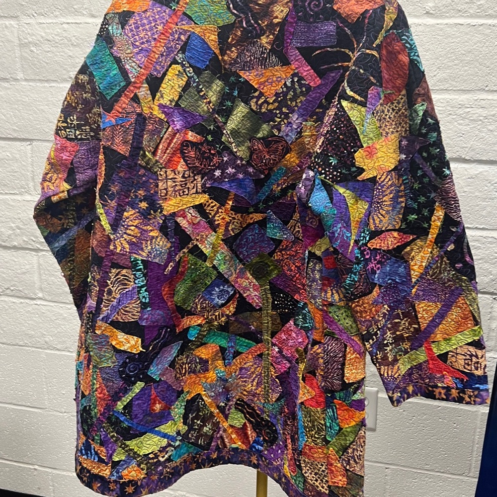 Colorful Patchwork Jacket - image 3